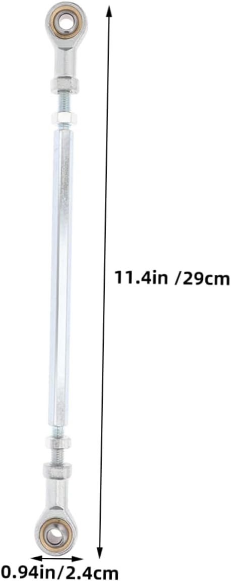 Luxshiny 4pcs Atv Tie Rod Kit Steering Post Shaft for Off-road Vehicles Easy Installation Compatible Electric Atv Quads Durable Repair Accessories