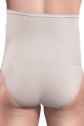 Image of dermawear Men Blended High Waist Abdomen Shapewear Brief V-Shaper
