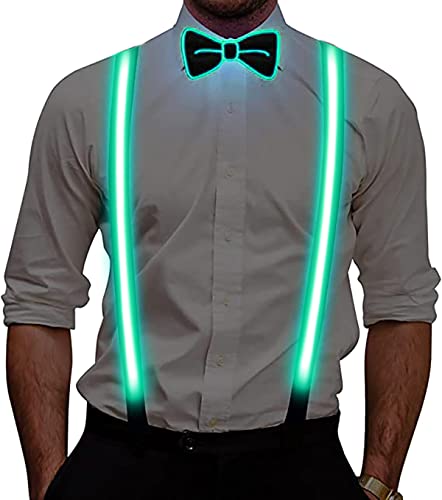 Bretelles lumineuses LED pour festival et accessoires de fête Halloween