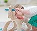 PlanToys® Classic Wooden Palomino Rocking Horse for Toddlers | Eco-Friendly Montessori Ride-On Toy for Balance, Strength & Coordination | Sustainable Rubberwood Construction