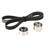 MPLUS Timing Belt Kit Compatible with 1998-2001 Kia Sephia, 2000-2004 Kia Spectra 1.8L DOHC L4 16V