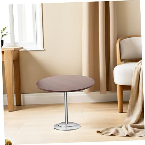 Plateau de table basse rond en bois pour optimiser les petits salons - 8