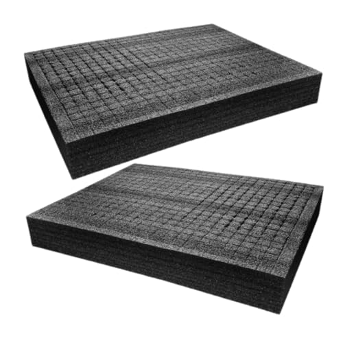 ERINGOGO Foam Inserts for Cases Black Pearl Cotton Multi-use Foam Board Daily Use Packing Liner