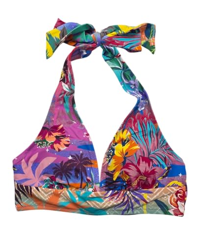 Johnny Was Zeru Halter Bikini Top - CSW6125-A (Zeru, XS)