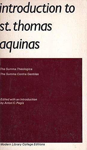 Introduction to Saint Thomas Aquinas [Portuguese] 039430974X Book Cover