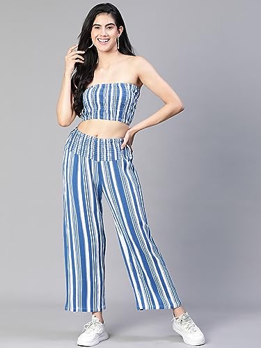 Image of oxolloxo Women Floral Print Bustier Crop Top