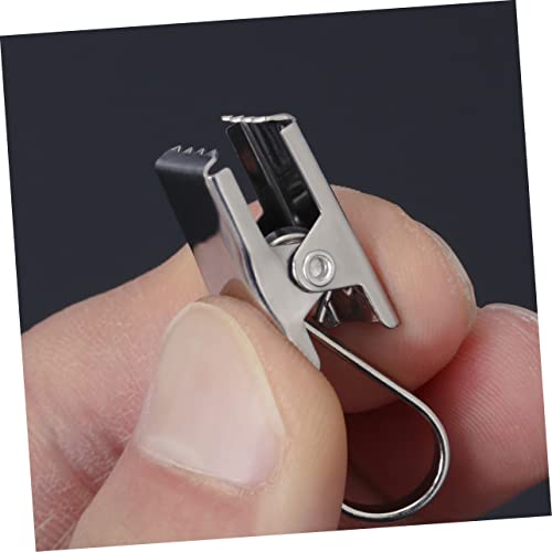 Ganchos de cortina con anillo clip de fácil instalar y deslizamiento suave 3