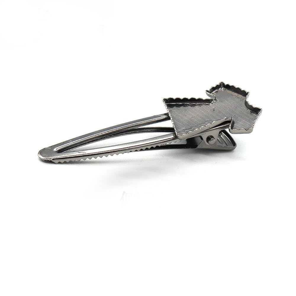 THAYLA 73 * 31 mm 50 szt. T-shirt metalowe spinki do włosów taca spinki do włosów taca spinki do włosów szpilki do włosów z pustą tacą okrągła ramka ustawienia tace na spinkę do włosów