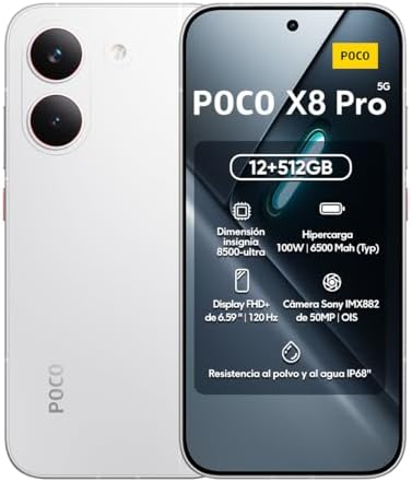 Smartphone Xiaomi Poco X8 Pro 512GB / 12GB Ram (Branco)