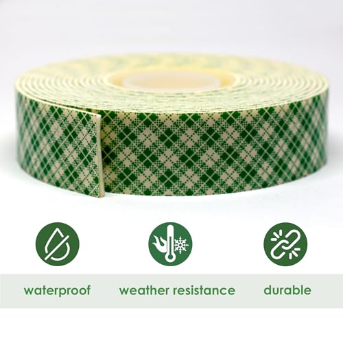 Image of Double Sided Foam Tape, 4016, 0.75 inch x 5 Yards, White, Heavy Duty, Double Coated Polyurethane Foam Tape, Perfect for Indoor Mounting, Bonding, Attaching, Crafting, Card Making Projects