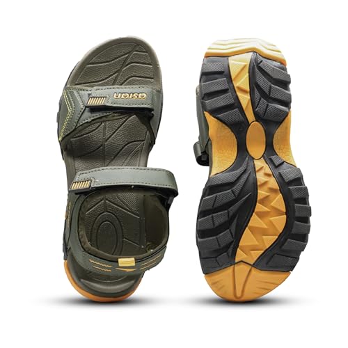 Image of ASIAN Mens VISTARA-18 Casual Sandals with adjustable velcro closure for easy wear with flexible fitting and trendy and stylish looks ideal for everyday use for mens as well as boys