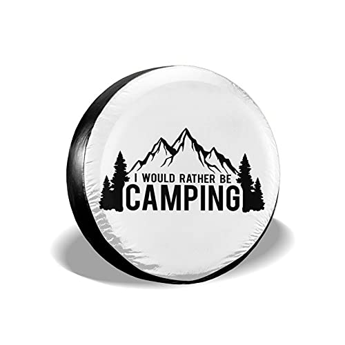 Liever Camping Witte Spare Band Cover Wiel Beschermers Waterbestendig Universele Reservewiel Band Cover Fit voor Jeep…