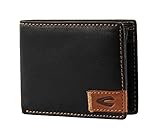 camel active, California, Herren, Geldbörse Querformat, one size , Schwarz, 11 x 2 x 8,5 cm