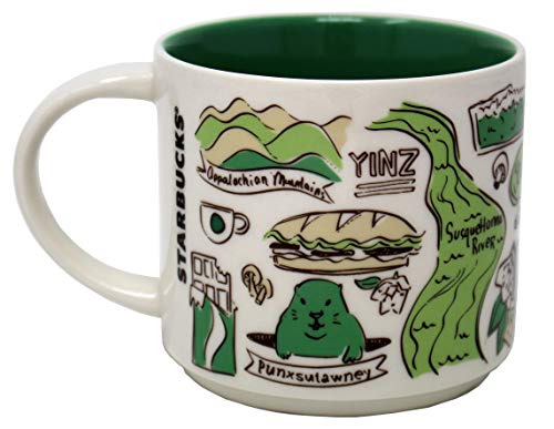 Starbucks Been There Series Pennsylvania Mug, 14 Oz