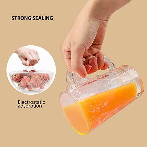 image for ARCLIBER Plastic Food Wraps 12 Inch x 100 Square Foot Plastic Food Wra