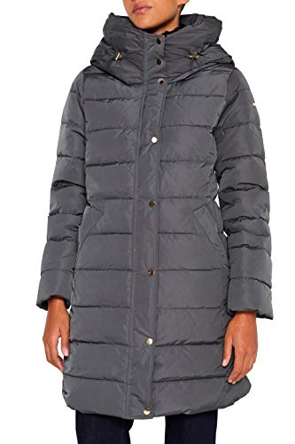 ESPRIT Collection 099eo1g003 Abrigo, Verde (Dark Teal Green 375), X-Small para Mujer