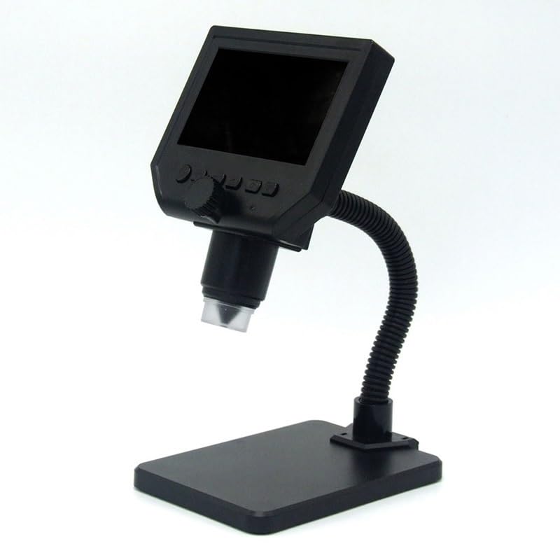 Microscope électronique 600x pour inspecter les circuits imprimés et pièces de laboratoire