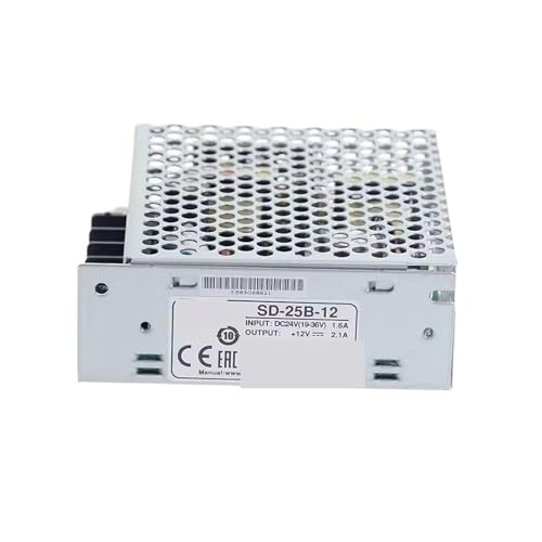 Alimentation CC vers CC 25W SD-25A avec tension de sortie stable de 12V et 5V