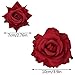 Topbuti Rose Hair Clip Flower Hairpin Brooch Floral Clips, 4 Pcs Fabric Rose Flowers Hair Clips Mexican Hair Flowers Pin up Headpieces for Woman Girl Wedding Party Mother's Day