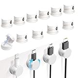 Fermeture Magnétique : Grâce à son puissant système d'aimant, cet attache cable adhesif de câbles de charge s'ouvre facilement et se ferme hermétiquement. Même en cas de mouvements fréquents, de tractions ou de vibrations de l'appareil, il maintient tous les types de câbles en place, sans glisser ni se desserrer. Son gestion de câbles de câbles design magnétique améliore considérablement le confort d'utilisation