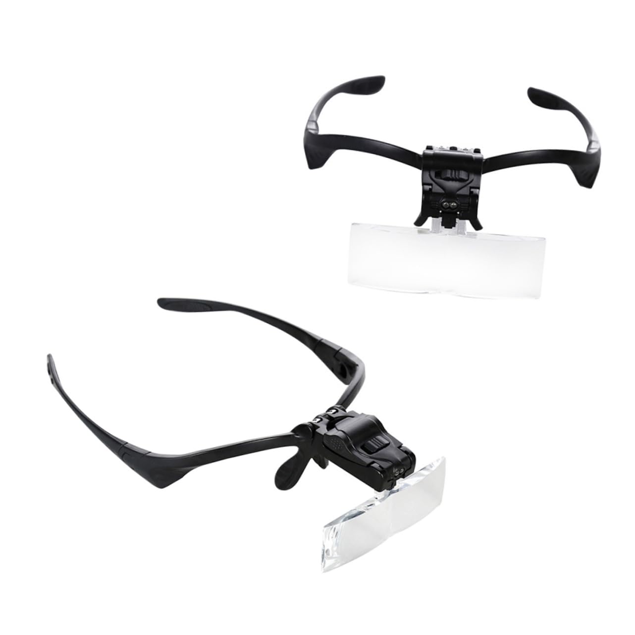 Didiseaon 1pc Jeweler Eye Loupe Hands Magnifying Glass Eyelash Extension Magnifier Jewelers Magnifying Headset Professional Headband Magnifier Forehead Amplifier Hands- Makeup Light