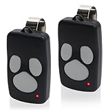 Lot de 2 télécommandes de rechange 327310 pour porte de garage Wayne Dalton Prodrive (3220C, 3221C, 3222C, 3224C, 3320B, 3322B, 3324B)