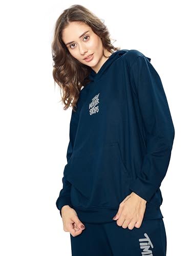 Image of WEET Women Printed Hoodie & Joggers Track Suit Set