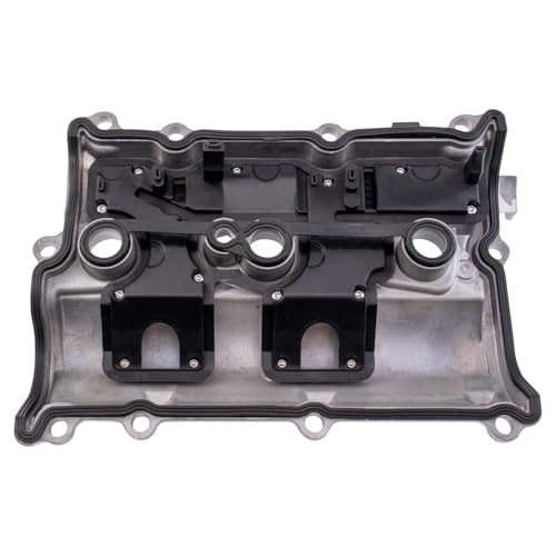 Image of TRQ Right Valve Cover Passenger Side Compatible with 2013 INFINITI EX37 FX37 2008-2013 G37 2011-2013 M37 2014-2019 Q70 2015-2019 Q70L 2014-2017 QX50 QX70 2009-2020 Nissan 370Z