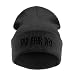 Produktbild 4sold Beanie Mütze Hat Mütze Bad Hair Day Fuckin Problems Comme des Fuckdown.Hit Neu 200 Models (bhd schwarz - schwarz)