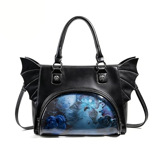 Sac à main punk tendance en polyuréthane résistant à l'usure - 4