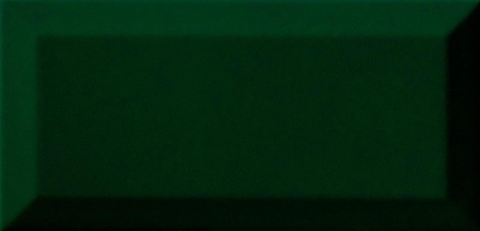 Metro Bottle Green Ceramic Wall Bathroom Tile Subway Brick Effect 100mm x 200mm Bevelled Edge Kitchen Tiles Gloss Finish 1m2 Box of 50