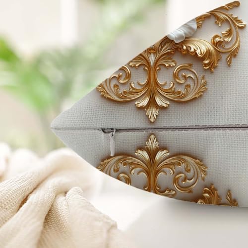 Housse coussin exterieur fleurs 70x70cm impermeable lot de 4