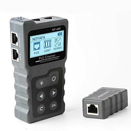 PoE Tester Inline Tester Power Over Ethernet Voltage Current Tester Test for POE