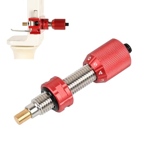Bouton de pression tir à l'arc à visser amortisseur pour arc récurve accessoire rouge de précision
