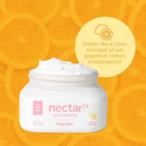Whipped Shea Body Butter, Citrus Body Butter, Natural Body Cream, Vegan Shea Butter For Moisturizing Skin Care, Soothing Whipped Body Butter, Dry Skin Body Lotion, 8 Oz. (Citrus) #TOP3