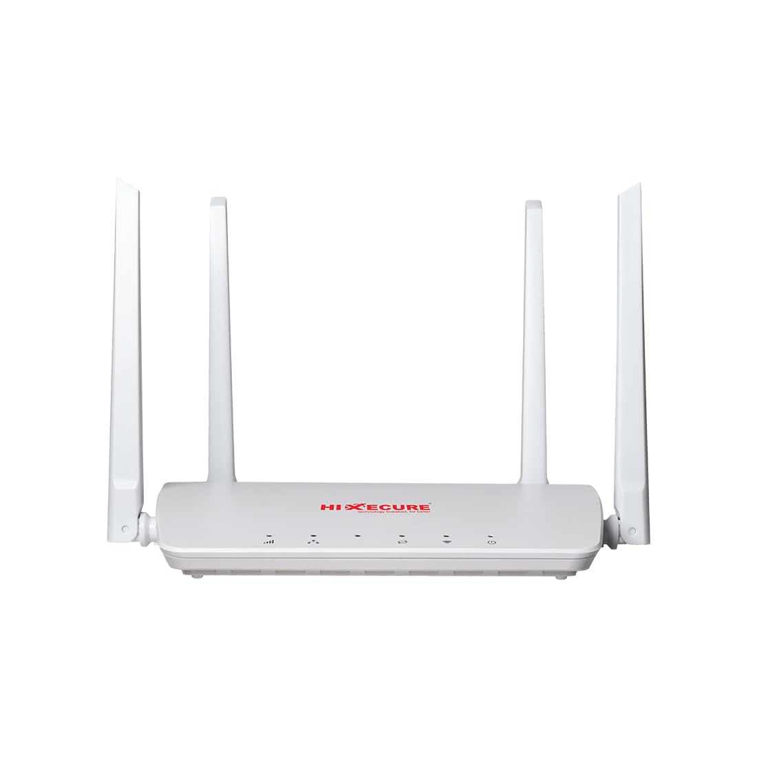 Hixecure LTE 4G Sim Router|Support 4G or 5G Sim All Carrier|Upto 150 MBPS Speed|Long Range Coverage 150 Mbps 4G Router |Ethernet|2.4Ghz WiFi| (White, Single Band)