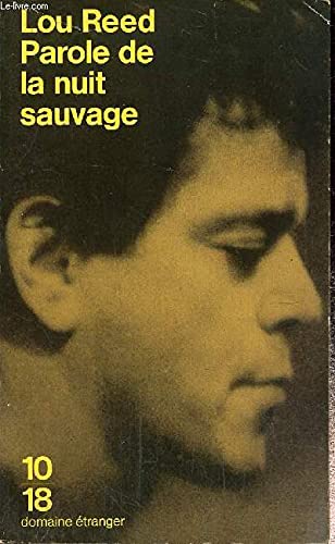Parole de la nuit sauvage [French] 2264000198 Book Cover
