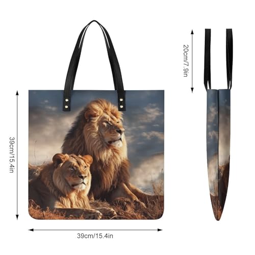 Sac à main en cuir imperméable blanc 39x39cm grand format