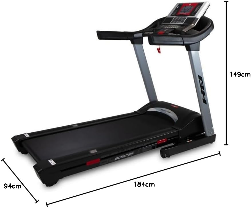 BH i.Boxster Treadmill Dimensions