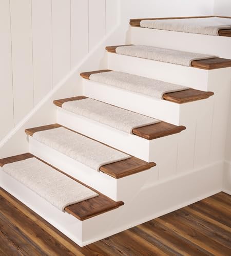 Tapetes para escaleras redondos antideslizantes 27" x 9.75" miniatura 4