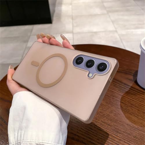 Étui Samsung S25 Ultra mat anti-jaunissement et magnétique de luxe