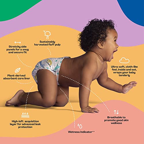 Hello Bello HB-88270 Diapers, Size Newborn (Nb - Up To 10 Lbs) - 96 Count Of Premium Disposable Baby Diapers In Umbrella & Koala Kids Designs thumb #7