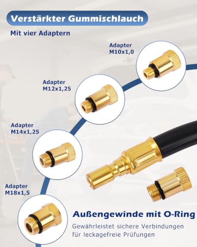 Foto von DAYUAN Kompressionsprüfer Set Kompressionstester M10-M18 20 bar/300 psi