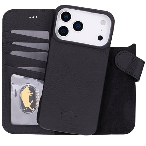 VENOULT Leather Wallet Case for iPhone 17 Pro Max, Full ...