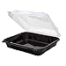 Genpak Jumbo 10" Hinged Take-Out Container | Microwave Safe, BPA Free | Case Count 150