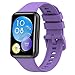 RuenTech Compatible with Huawei Watch Fit 2 Bands, Replacement Soft Silicone Sport Wristband Watch Straps for Huawei Watch Fit2 Active/Classic/Elegant Edition Smartwatch (10-Pack)