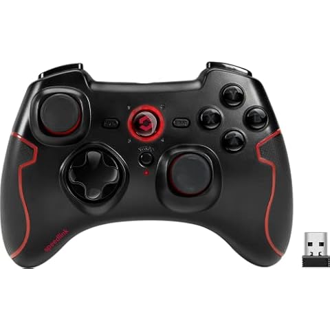 Speedlink TORID Gamepad - kabelloser PC- und PS3-Controller inkl. USB-Ladekabel Cover