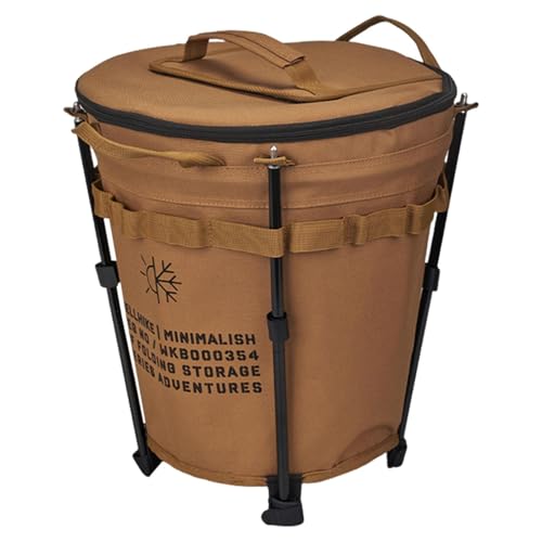 Sac isotherme rond pliable de 20L avec isolation thermique pour le plein air