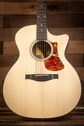 Eastman AC Series Sitka/Ovangkol Grand Auditorium Cutaway Natural w/Fishman Sonitone & Gig Bag