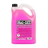 Muc-Off Nano-Tech Bike Cleaner - 5 l - Liquido Detergente Bici Biodegradabile ad Azione Rapida - Detergente per Bici di Tutti i Tipi, Sicuro su Tutte le Superfici